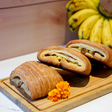 Banana Chocolate Pan Au