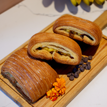 Banana Chocolate Pan Au