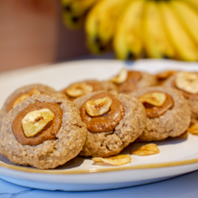 Banana Biscoff Oat Coffee Cookie