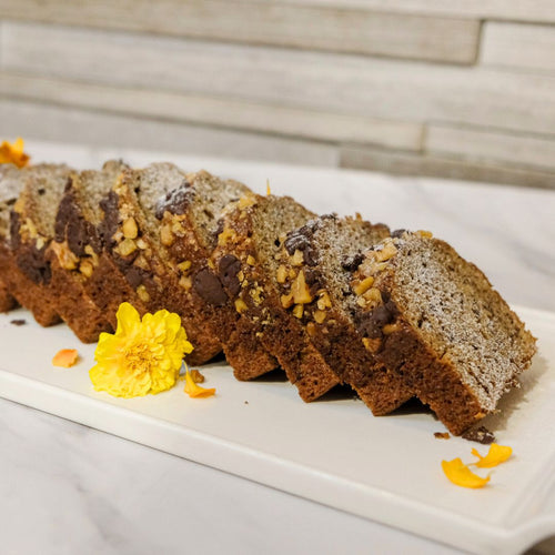 Choco Nutty Banana Loaf