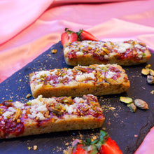 Strawberry Pistachio Financier