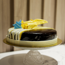 Malagos Dark Chocolate & Pili Praline Entremet