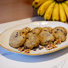 Banana Walnut Chocolate Cookie