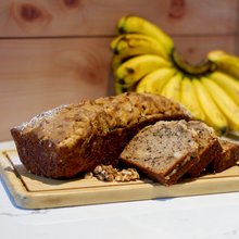 Banana Walnut Coffee Loaf
