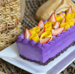Ube Tres Leches Loaf Cake